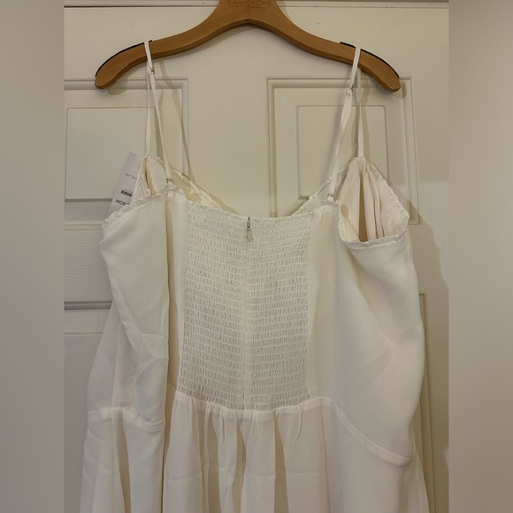 Reformation Ronan dress NWT in ivory plus size - Picture 6 of 13